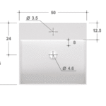 AMIA Solid Surface Cabo Waschtisch 10,5