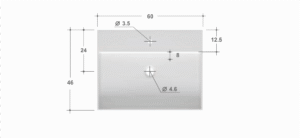 AMIA Solid Surface Cabo Waschtisch 10,6