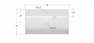 AMIA Solid Surface Cabo Waschtisch 10,7