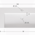 AMIA Solid Surface Cabo Waschtisch 10,11